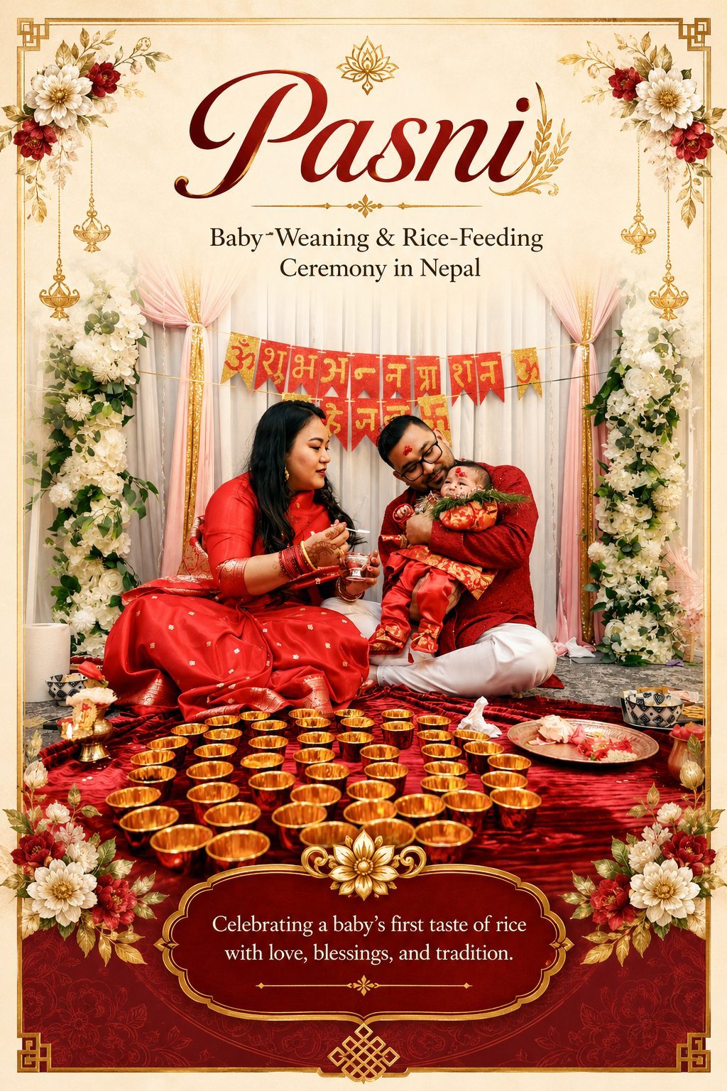 First Rice Eating - Studio Rishav
