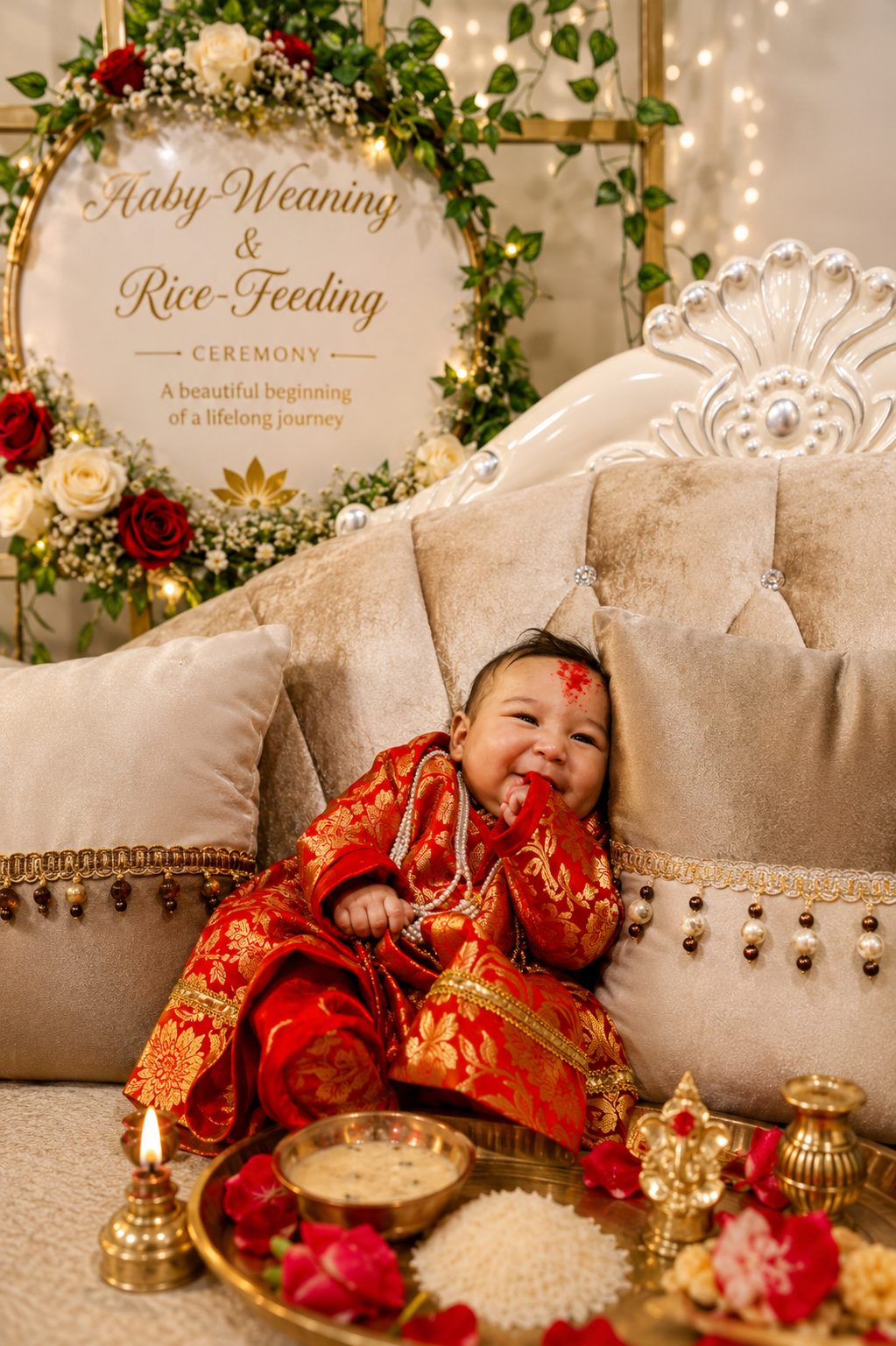 First Rice Eating - Studio Rishav
